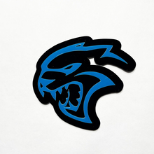 Custom 3D Badge Hellcat Dodge Fender Badges Heckklappe Emblem Frontgrill Abzeichen Blau
 3