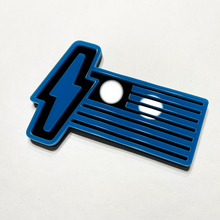 Ford 150 Lightning US Flag 3D Abzeichen - benutzerdefinierte Kotflügelzeichen Emblem rot und schwarz
 3