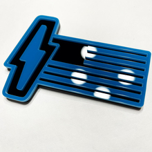 Ford 150 Lightning US Flag 3D Abzeichen - benutzerdefinierte Kotflügelzeichen Emblem rot und schwarz
 5