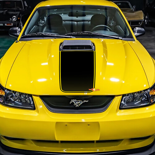 Ford Mustang Mach 1 Hood Decal Car Vinyl Aufkleber 2

