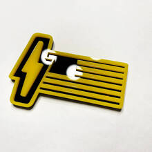US-Flagge 3D-Abzeichen - Individuelle Kotflügelabzeichen Emblem 2 für Musclecar 150 Lightning 2