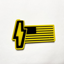 Ford 150 Lightning US Flag 3D Abzeichen - benutzerdefinierte Kotflügelzeichen Emblem gelb und schwarz
 3