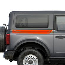 Heckseitenstreifen -Aufkleber Aufkleber für Ford Bronco
 2