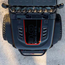 Hood 3.0 Diesel Jeep Grafik Vinyl -Aufkleber Aufkleber
 3