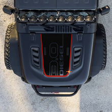 Hood 3.0 Diesel Jeep Grafik Vinyl -Aufkleber Aufkleber
 3
