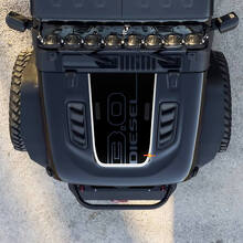 Hood 3.0 Diesel Jeep Grafik Vinyl -Aufkleber Aufkleber
 4