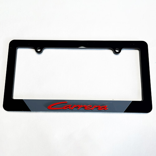 Porsche Taycan Fahrzeugkennzeichenabdeckungen Frames Dekor
