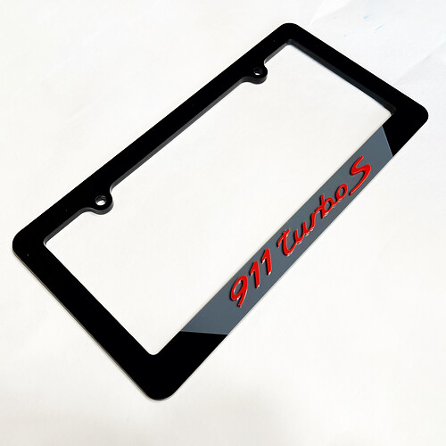 Porsche Macan Fahrzeugkennzeichenabdeckung Frames Decor
 1