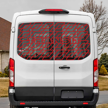 Ford Transit Heckfenster Vinyl -Aufkleber Aufkleber
 3