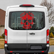 Ford Transit Heckschüler Schädel Vinyl -Aufkleber Aufkleber
 3