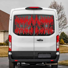 Ford Transit Heckscheibengrafik Vinyl -Aufkleber Aufkleber
 3