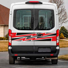 Lightning Hecktür Grafik Vinyl Aufkleber Sticker 2 für Musclecar Transit 3