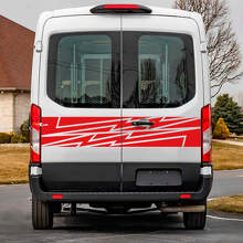 Lightning Hecktür-Grafik Vinyl-Aufkleber für Musclecar Transit 3