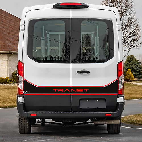 Ford Transit Hecktüren Grafik Vinyl -Aufkleber Aufkleber 4
