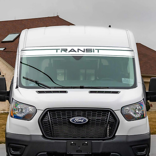 Ford Transit Stripes Windschutzscheibe Vinyl -Aufkleberaufkleber
