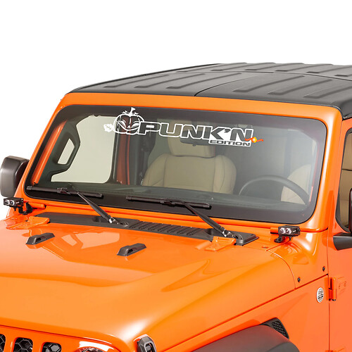Windschutzscheibenfenster Jeep Punk'n Edition Grafischer Vinyl -Aufkleber Aufkleber
