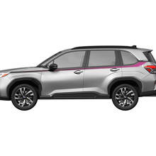 Seitentüren Rocker Panel Racing Stripes Vinyl -Aufkleber - Grafikaufkleber Universal Fit Subaru Forester
 3