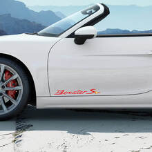 Boxster S Seiten Tür Vinyl-Aufkleber Paar für Porsche Boxster_3