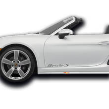 Boxster S Seiten Tür Vinyl-Aufkleber Paar für Porsche Boxster_5