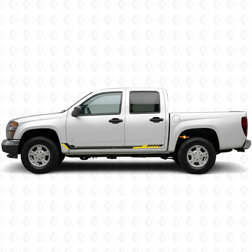 Racing Line Tür- & Schweller-Vinylstreifen für Chevrolet Colorado 1. Generation 2004-2012