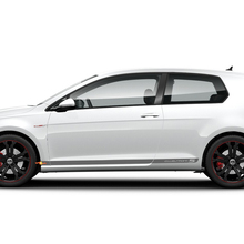 Decal Stripes Side Door Racing Design Kit für Volkswagen Golf Clubsport s
 2