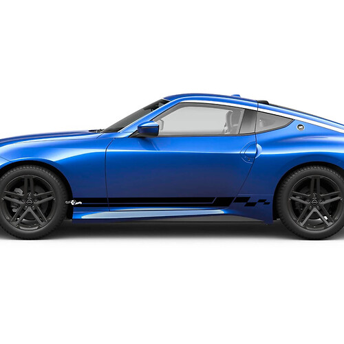 Seitenkarge -Streifen -Aufkleber -Kit für Nissan Z Sport
