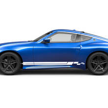 Seitenkarge -Streifen -Aufkleber -Kit für Nissan Z Sport
 2
