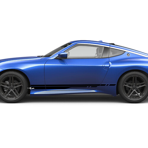 Seitenstreifen -Aufkleber -Kit für Nissan Z Sport
