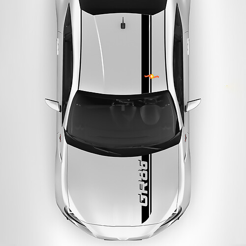 Toyota GR86 Hood Roof Trunk Racing Stripes Grafikabziehbilder Aufkleber Aufkleber
