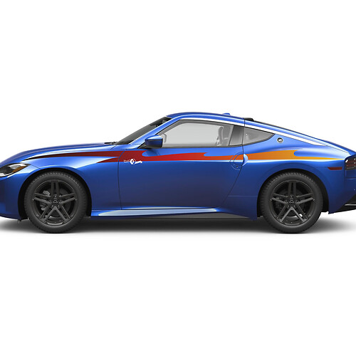 Seitenstreifen -Abgeordnete Kit für Nissan Z Sport 2
