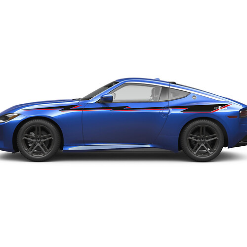 Seitenstreifen Z Style Decal Kit für Nissan Z Sport
