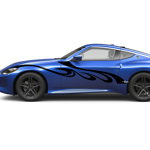 Seitentüren Grafik -Aufkleber Kit für Nissan Z Sport
