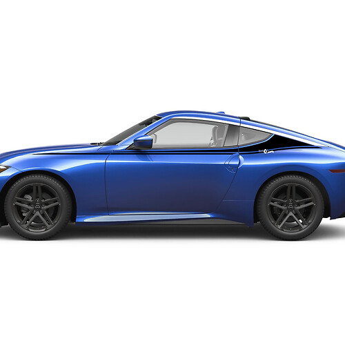 Seitenakzenttüren -Aufkleber -Kit für Nissan Z Sport
