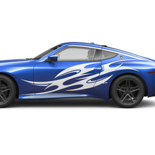 Seitenfliege Stammesgrafik Türen Aufkleber Kit für Nissan Z Sport
 2