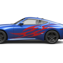 Seitenfliege Stammesgrafik Türen Aufkleber Kit für Nissan Z Sport
 3