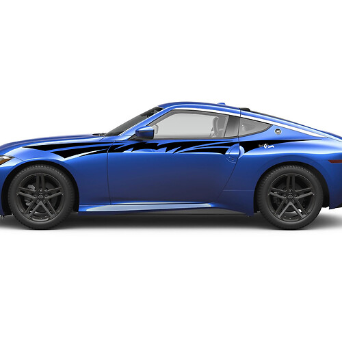 Seitenfliege Stammesgrafik Türen Aufkleber Kit für Nissan Z Sport
