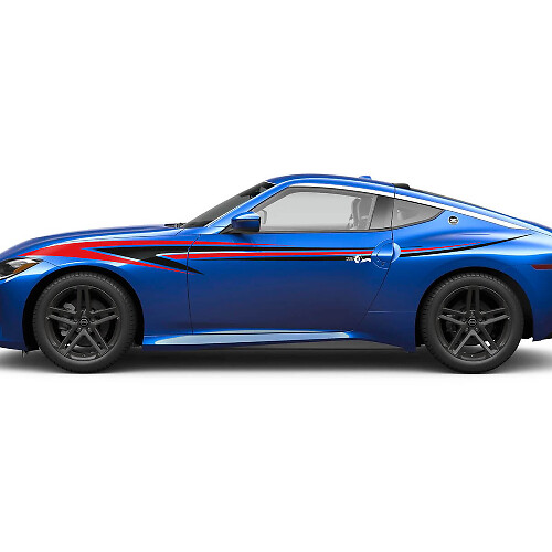 Seitenakzententüren Stammesgrafik -Aufkleber -Aufkleber -Kit für Nissan Z Sport
 1