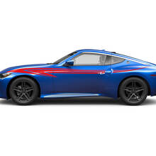 Seitenakzententüren Stammesgrafik -Aufkleber -Aufkleber -Kit für Nissan Z Sport
 4