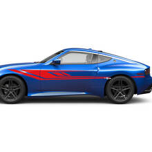 Side Racing Graphics Decal Sticker Kit für Nissan Z Sport
 3