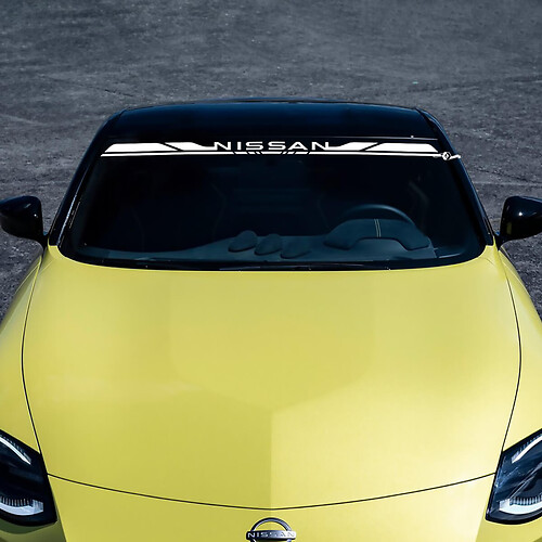 Windschutzscheiben -Aufkleber für Nissan Z Sport
