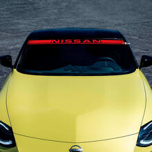 Markenbeschriftungs-Streifen Frontscheiben-Vinylaufkleber für Nissan Z Sport 3