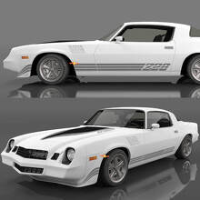 Retro Vintage Decals Sticker Stripes Kit für 1980 1981 Chevrolet Camaro Z28
 2