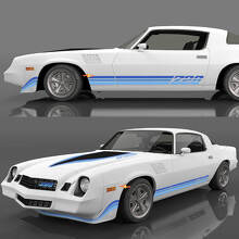 Retro Vintage Decals Sticker Stripes Kit für 1980 1981 Chevrolet Camaro Z28 2
 2