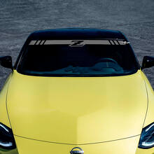 Z Logo Streifen Windschutzscheibe Vinyl-Aufkleber für Nissan Z Sport 2