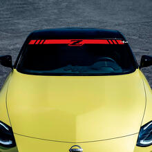 Frontscheibe Z-Streifen Aufkleber für Nissan Z Sport 2
 3