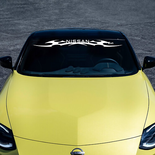 Windschutzscheibe Z Flame Stripe Decal Aufkleber für Nissan Z Sport 2

