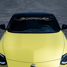 Windschutzscheibe Z Flame Stripe Decal Aufkleber für Nissan Z Sport 2
 2