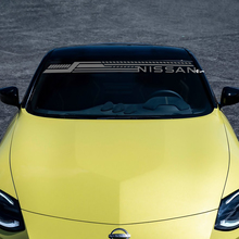 Windschutzscheibenstreifen -Aufkleber für Nissan
 2