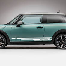Seitenrennstreifen Grafik -Aufkleber für Mini Cooper S 4
 2