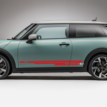 Seitenrennstreifen Grafik -Aufkleber für Mini Cooper S 4
 3